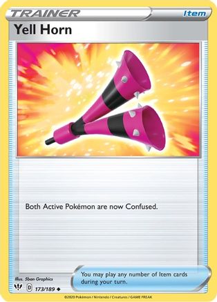 Yell Horn (DAA-173) (Reverse Holofoil)