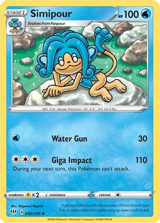 Simipour (DAA-042) (Reverse Holofoil)