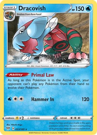 Dracovish (DAA-053) (Reverse Holofoil)