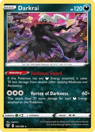 Darkrai (DAA-105) (Reverse Holofoil)
