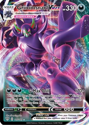 Grimmsnarl VMAX (DAA-115) (Holofoil)