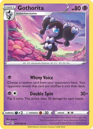 Gothorita (DAA-074) (Reverse Holofoil)