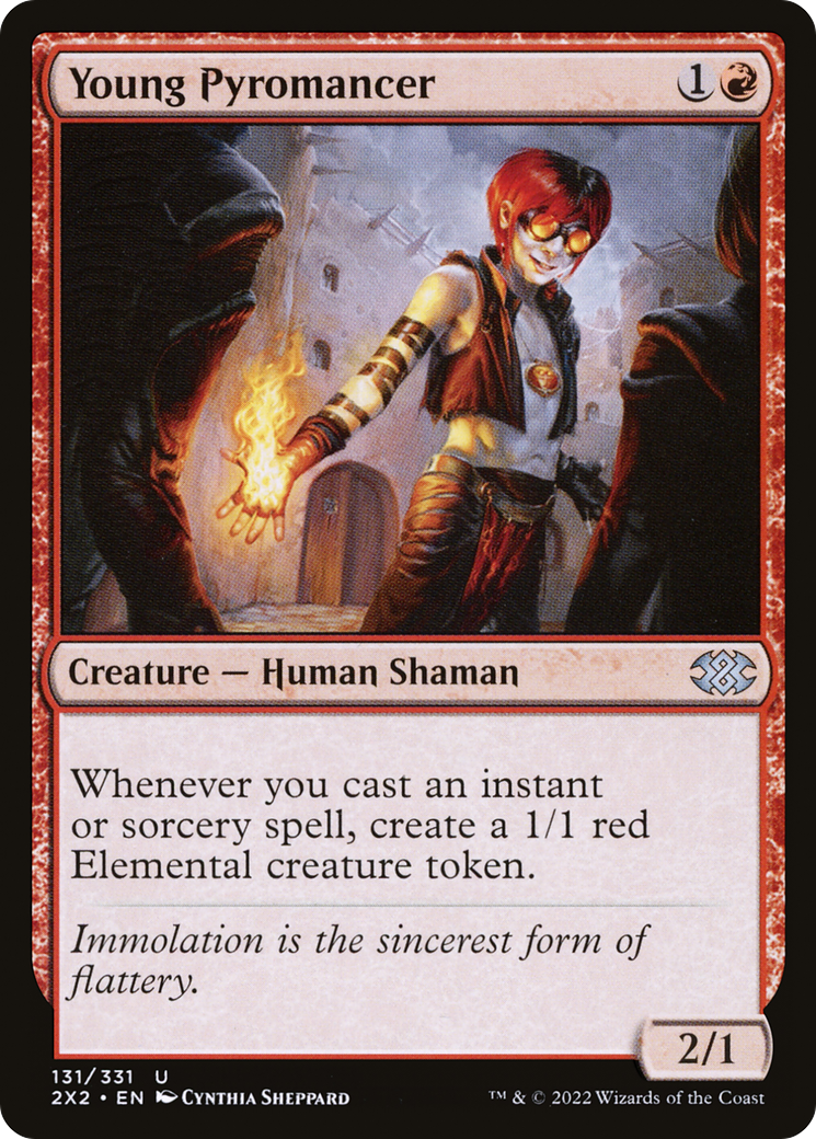 Young Pyromancer (2X2-131) (Foil)