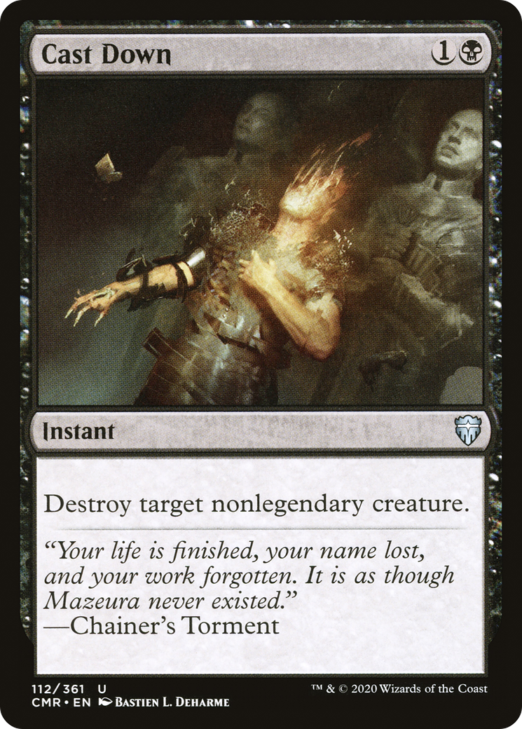 Cast Down (CMR-112) (Foil)