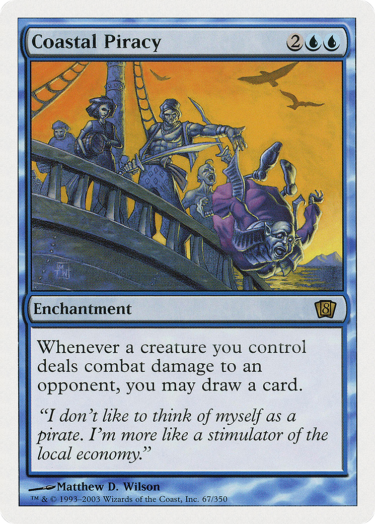 Coastal Piracy (8ED-067) (Foil)