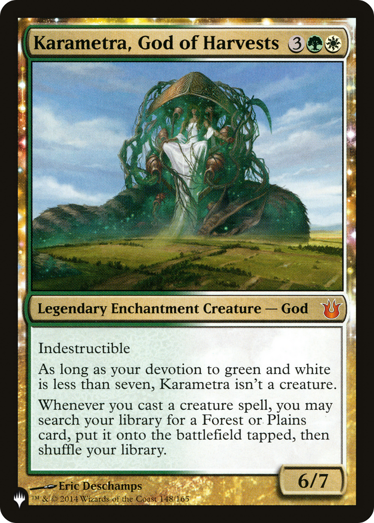 Karametra, God of Harvests (LIST-BNG-148)