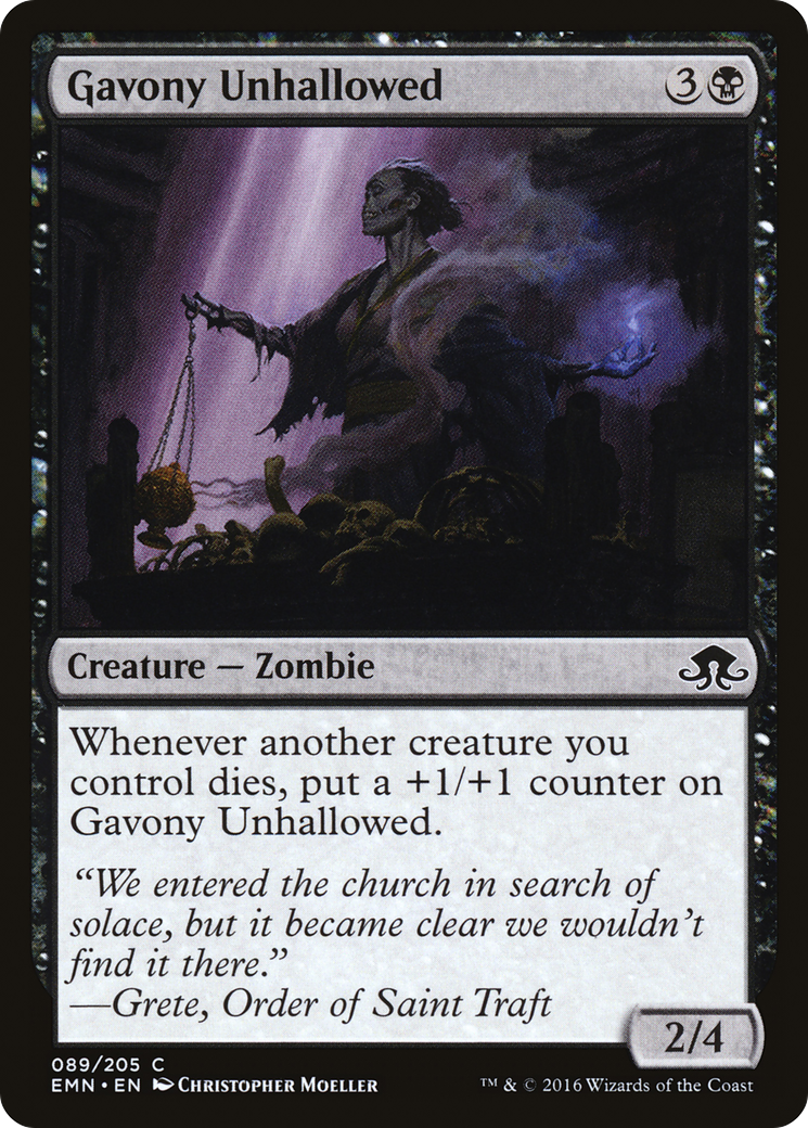 Gavony Unhallowed (EMN-089) (Foil)
