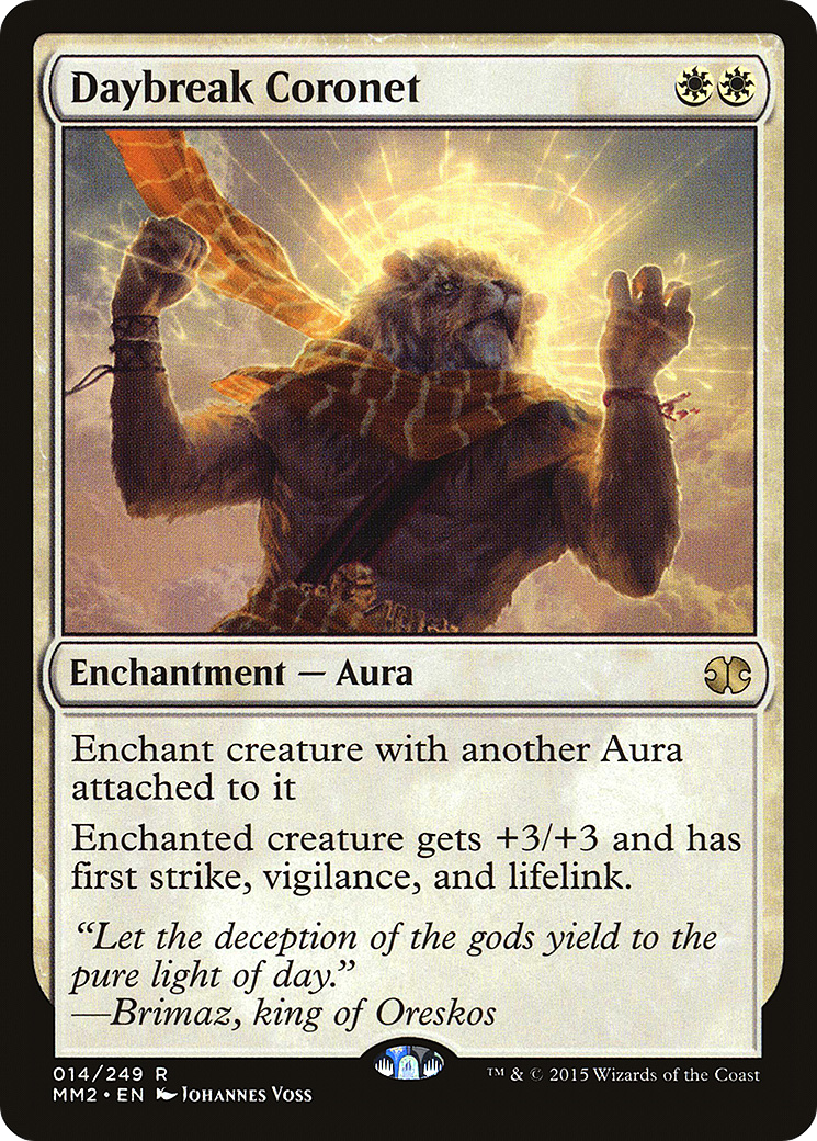 Daybreak Coronet (MM2-014) (Foil)