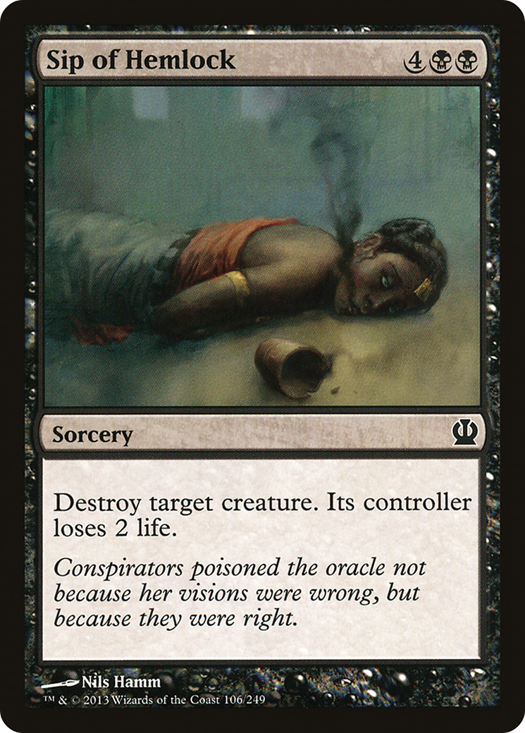 Sip of Hemlock (THS-106) (Foil)