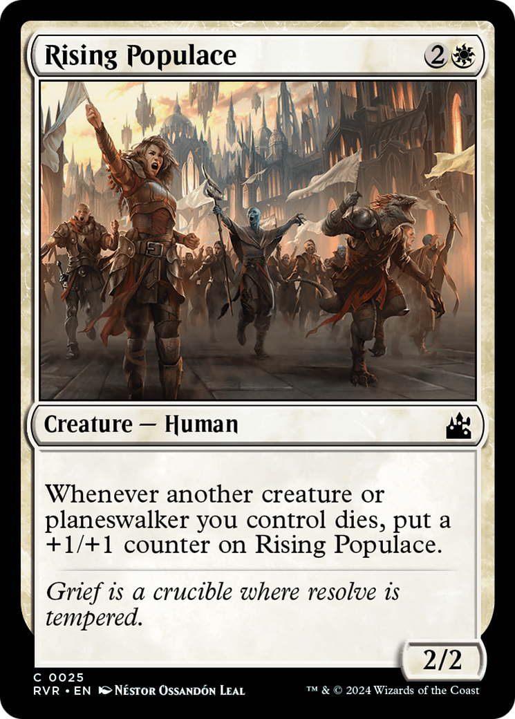 Rising Populace (RVR-025) (Foil)