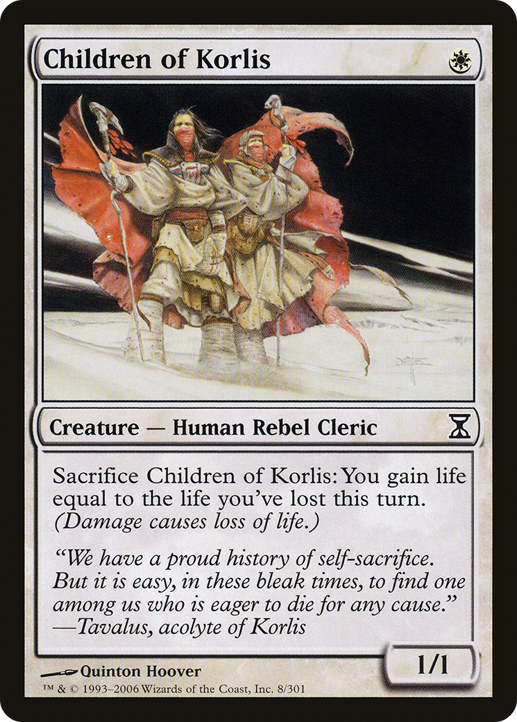 Children of Korlis (TSP-008) (Foil)