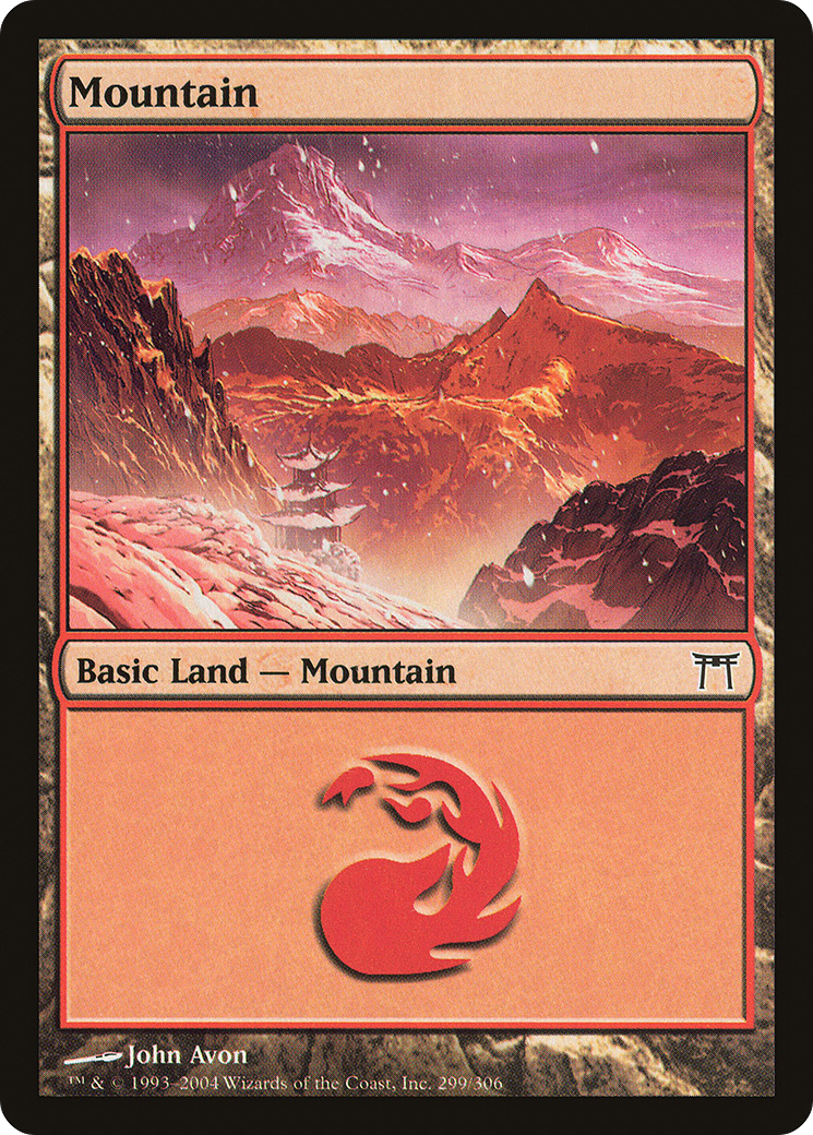 Mountain (CHK-299) (Foil)