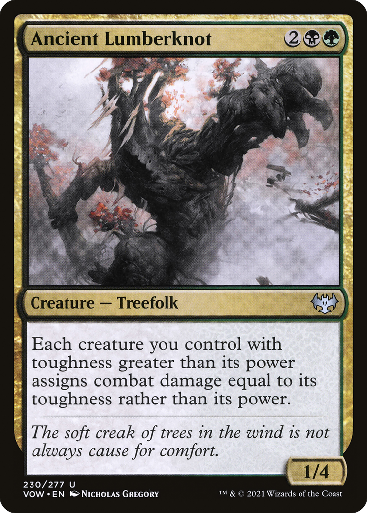 Ancient Lumberknot (VOW-230) (Foil)