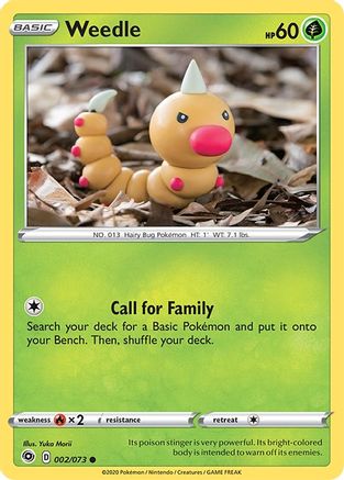 Weedle (CPA-002)