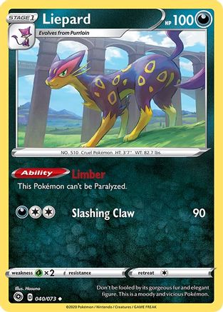 Liepard (CPA-040) (Reverse Holofoil)