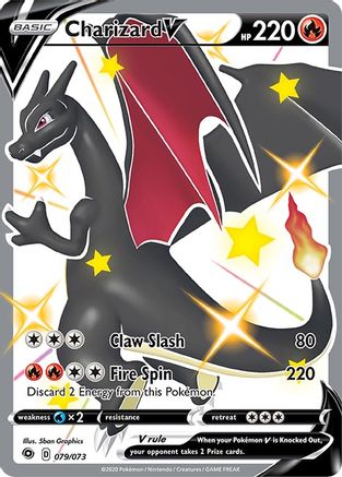 Charizard V (Secret) (CPA-079) (Holofoil)