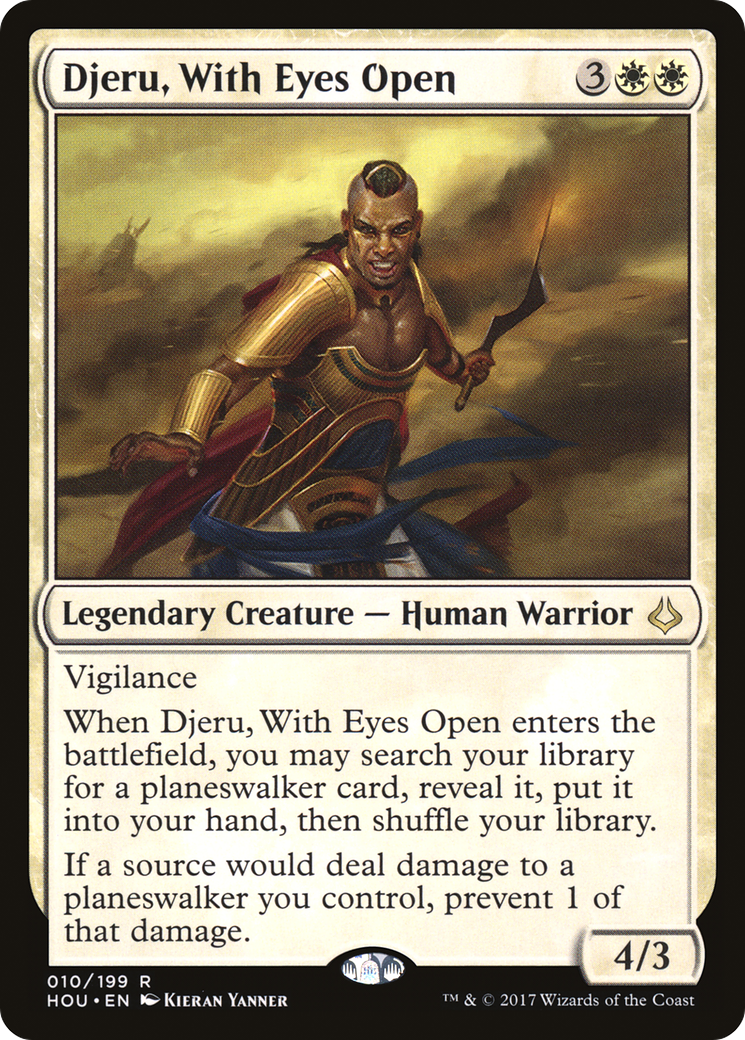 Djeru, With Eyes Open (HOU-010) (Foil)