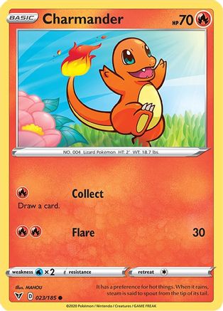 Charmander (VIV-023) (Reverse Holofoil)