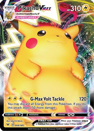 Pikachu VMAX (VIV-044) (Holofoil)