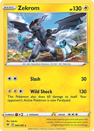 Zekrom (VIV-060) (Reverse Holofoil)