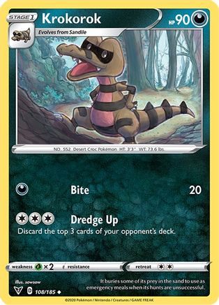 Krokorok (VIV-108) (Reverse Holofoil)
