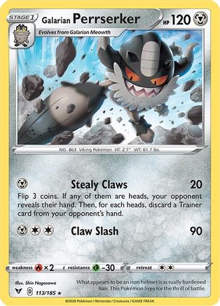 Galarian Perrserker (VIV-113)