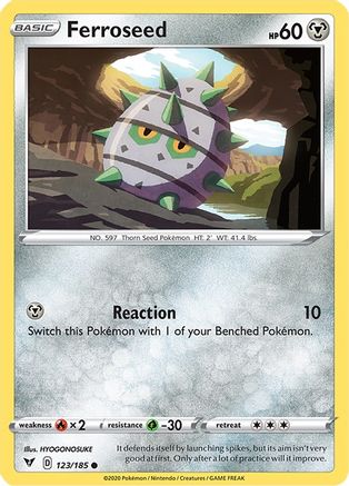 Ferroseed (VIV-123) (Reverse Holofoil)