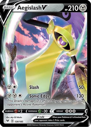 Aegislash V (VIV-126) (Holofoil)