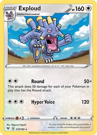 Exploud (VIV-137) (Reverse Holofoil)