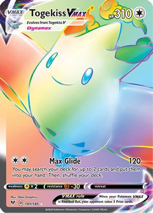 Togekiss VMAX (Secret) (VIV-191) (Holofoil)