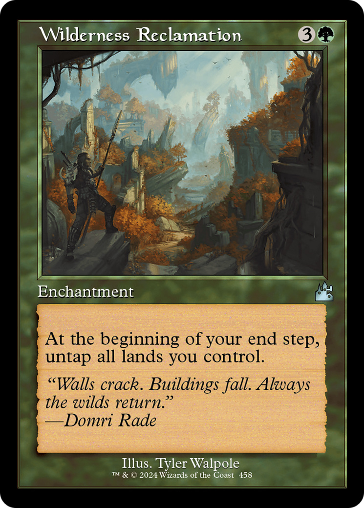 Wilderness Reclamation (RVR-458)