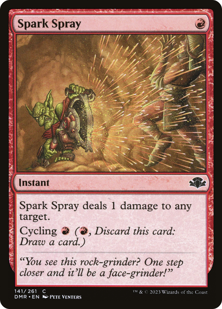 Spark Spray (DMR-141) (Foil)