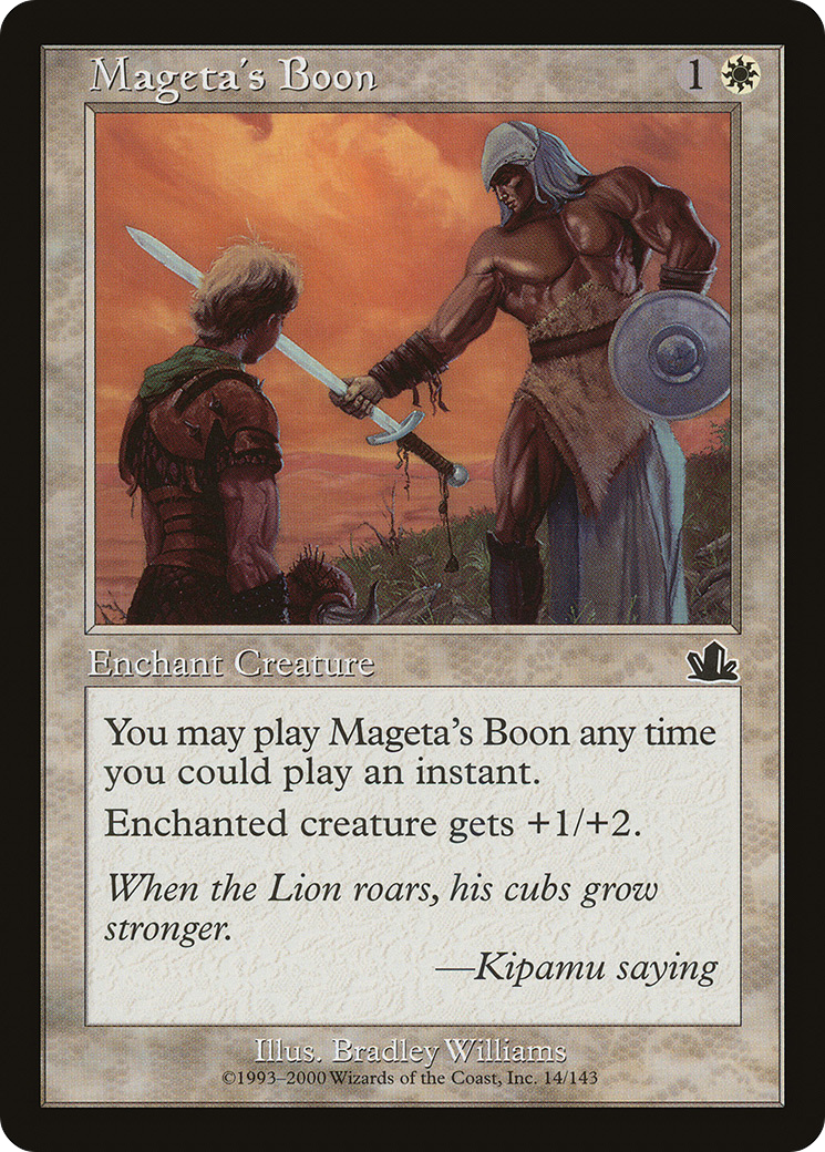 Mageta's Boon (PCY-014)