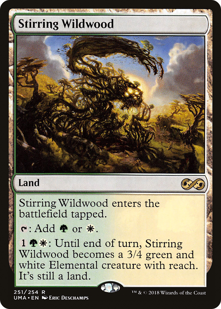 Stirring Wildwood (UMA-251) (Foil)