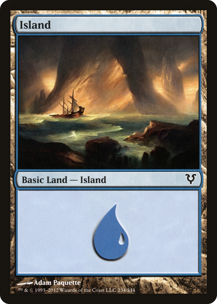 Island (AVR-234) (Foil)