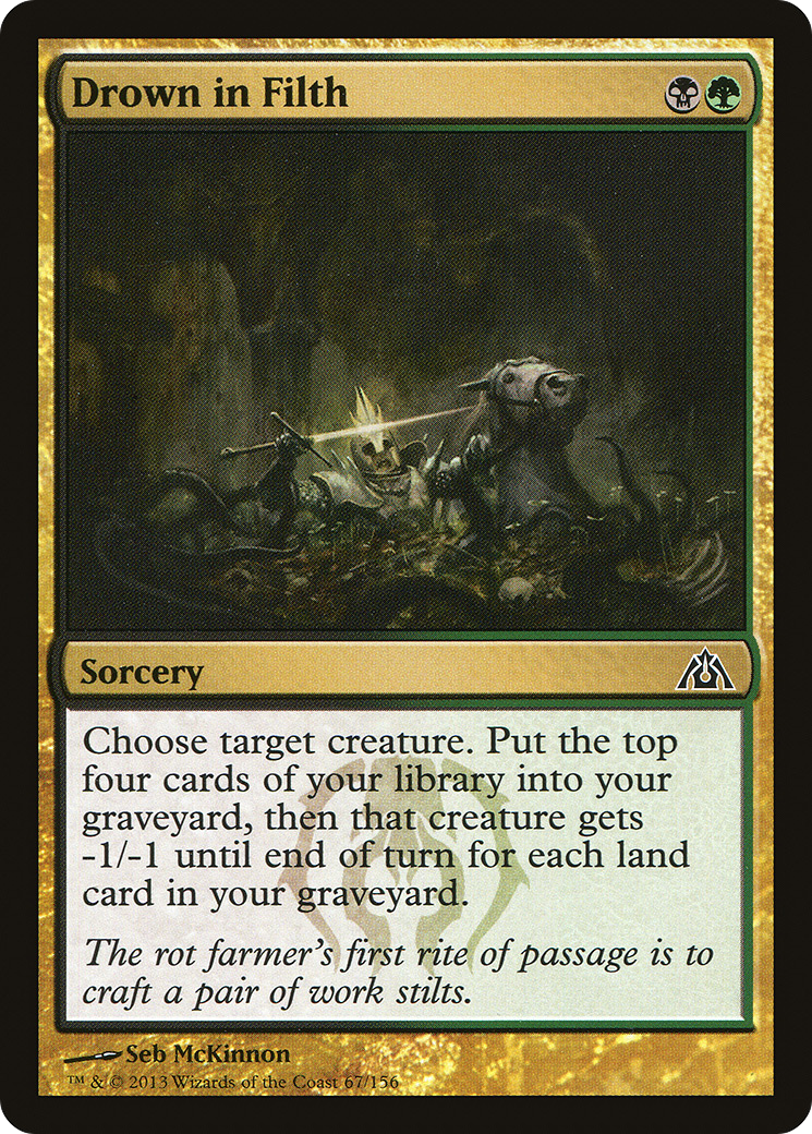 Drown in Filth (DGM-067) (Foil)