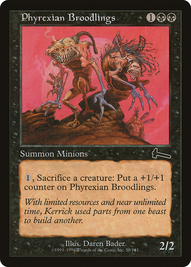 Phyrexian Broodlings (ULG-058) (Foil)