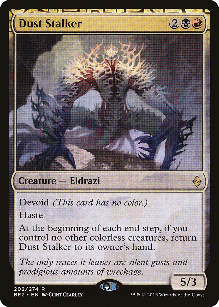 Dust Stalker (BFZ-202) (Foil)