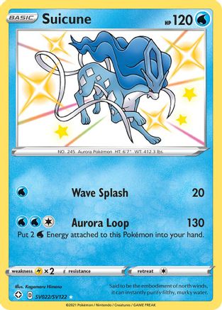Suicune (SHFSV-SV022) (Holofoil)