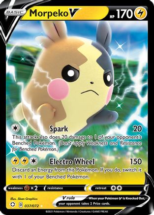 Morpeko V (SHF-037) (Holofoil)