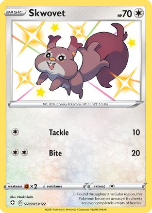 Skwovet (SHFSV-SV099) (Holofoil)