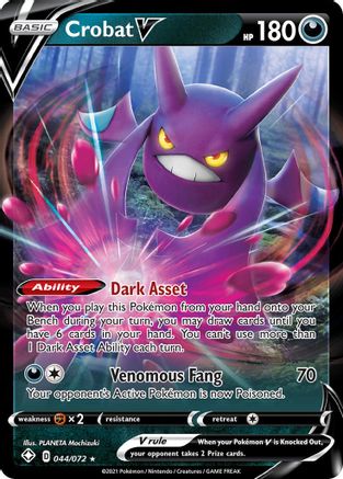 Crobat V (SHF-044) (Holofoil)