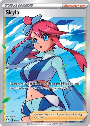 Skyla (Full Art) (SHF-072) (Holofoil)