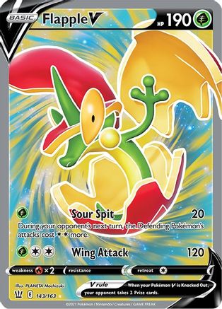 Flapple V (Full Art) (BST-143) (Holofoil)