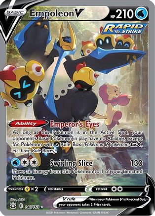 Empoleon V (Alternate Full Art) (BST-146) (Holofoil)