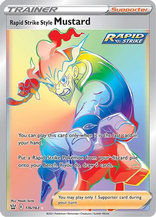 Rapid Strike Style Mustard (Secret) (BST-176) (Holofoil)