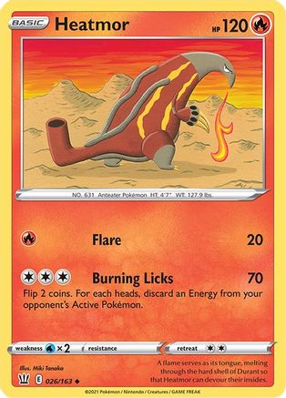 Heatmor (BST-026) (Reverse Holofoil)