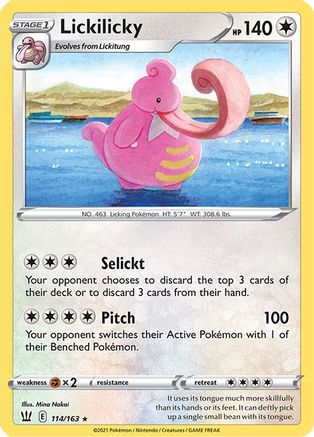 Lickilicky (BST-114) (Reverse Holofoil)