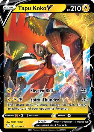 Tapu Koko V (BST-050) (Holofoil)