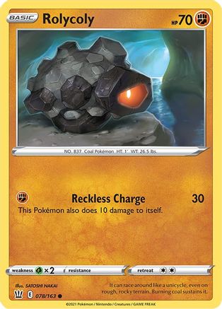 Rolycoly (BST-078) (Reverse Holofoil)